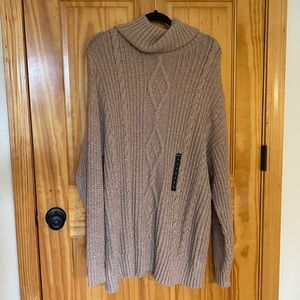 Torrid Cowl Neck Sweater - Oatmeal NEW W/ TAGS